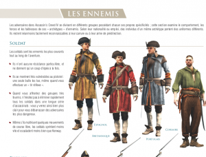 Extrait du guide officiel : Les ennemis