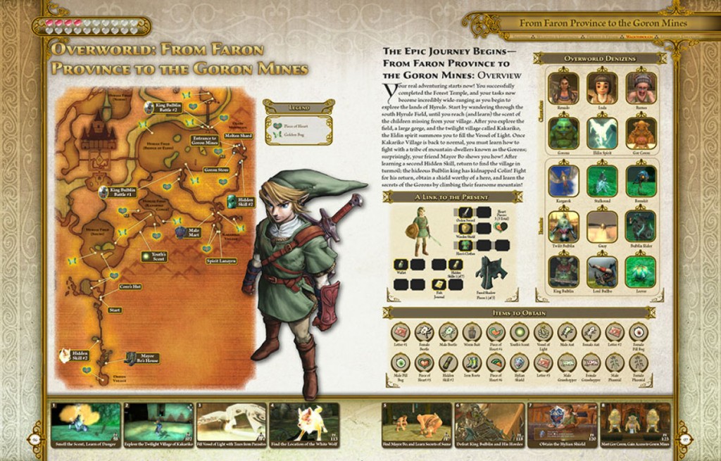 guide officiel twilight princess hd