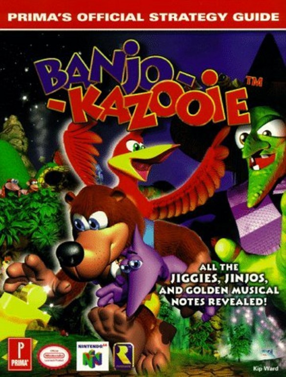guide officiel banjo kazooie cover primagame