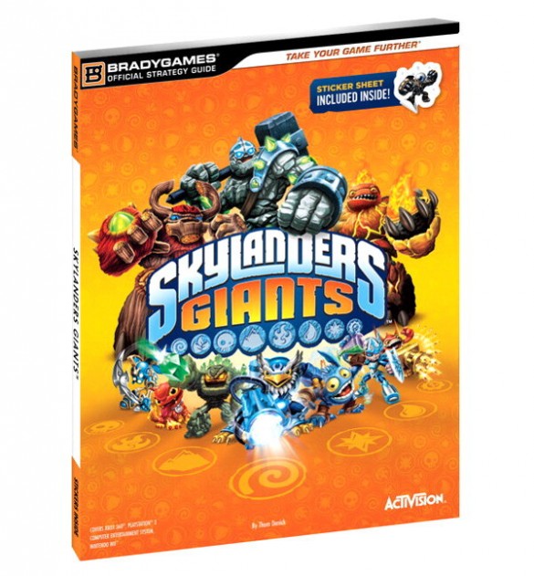 guide officiel skylanders giants cover bradygames