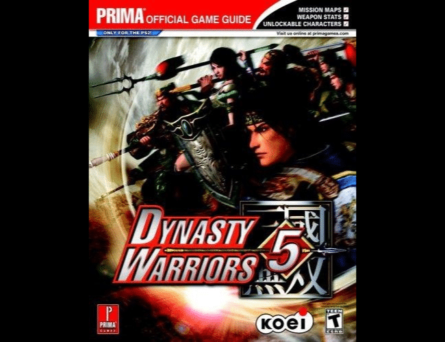 guide officiel Dynasty Warriors 5 Prima Games